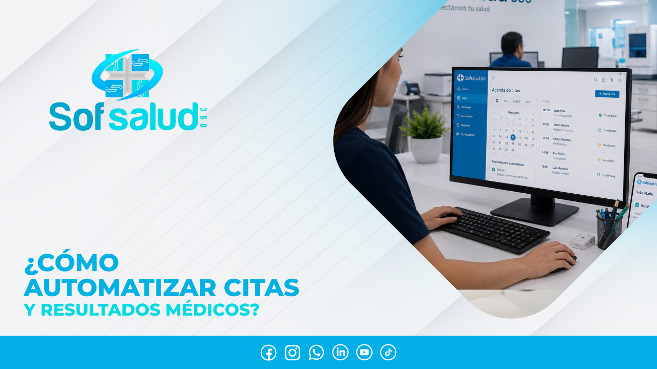 ¿Cómo automatizar citas y resultados médicos?